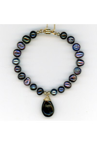 Pearl & Iolite Bracelet Pearl & Iolite Bracelet