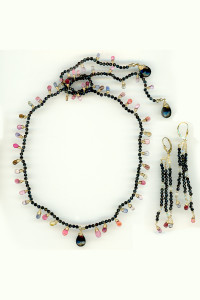 Spinel Splendor Bib Necklace